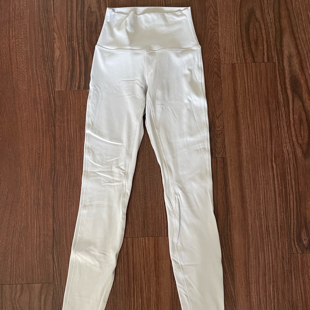 Cream Lululemon Aligns size 2